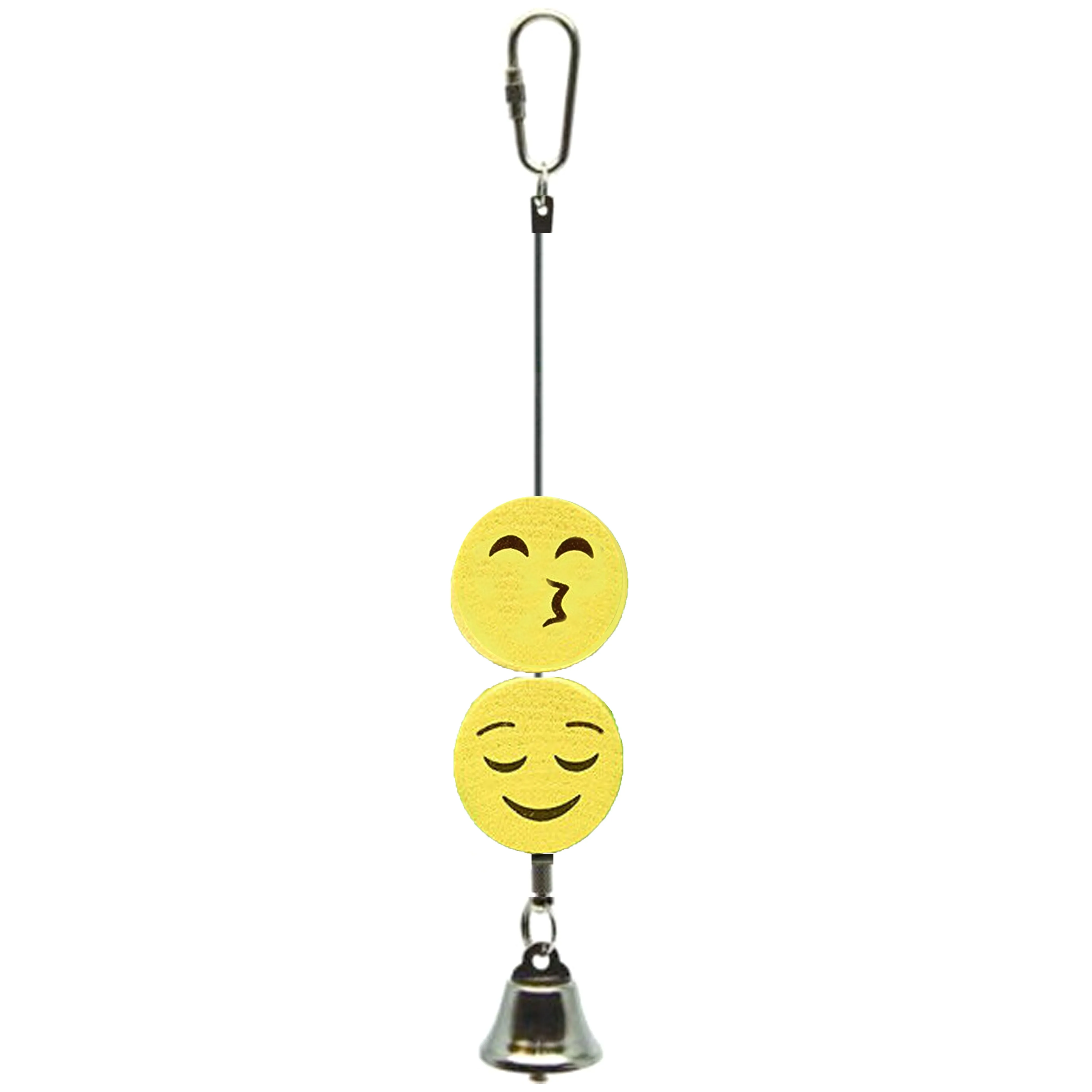 1 Chew-Moji Kabob Skewer Kebab Treat Holder Hanging Refill Feeder Bell Hamster