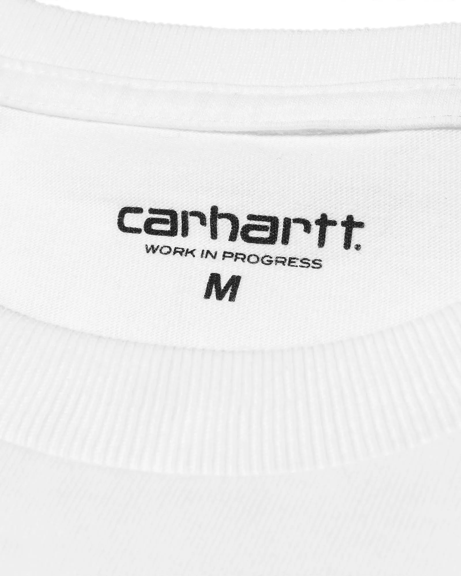 Carhartt WIP L/S Chase Tee - White / Gold