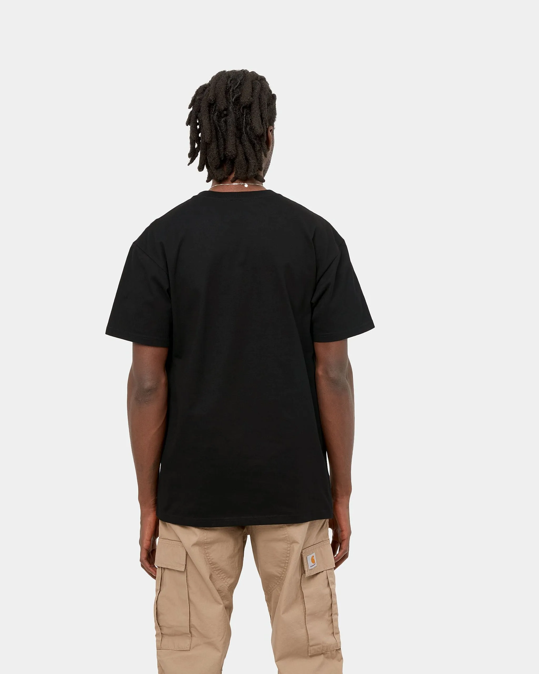 Carhartt WIP S/S Chase Tee - Black / Gold