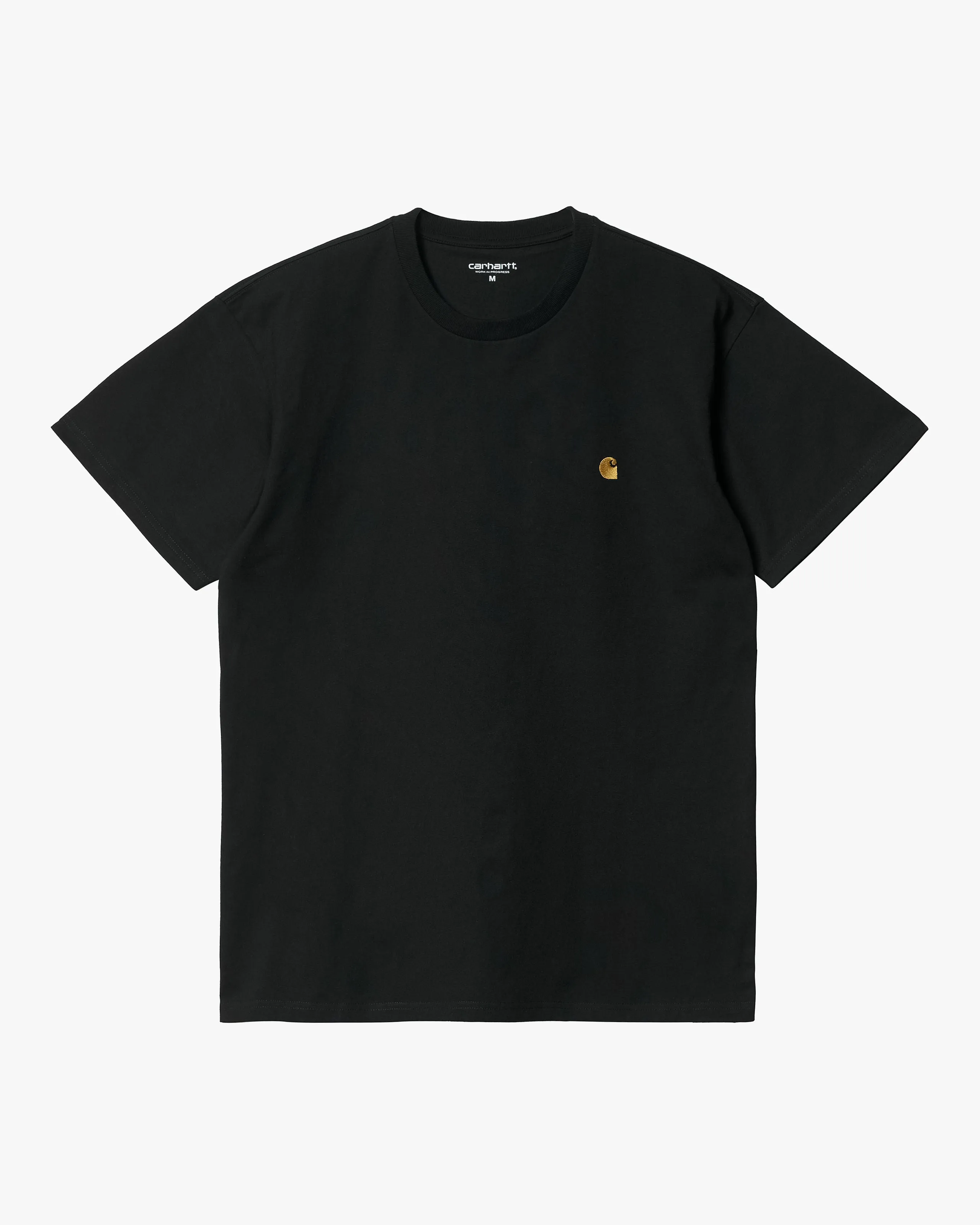 Carhartt WIP S/S Chase Tee - Black / Gold