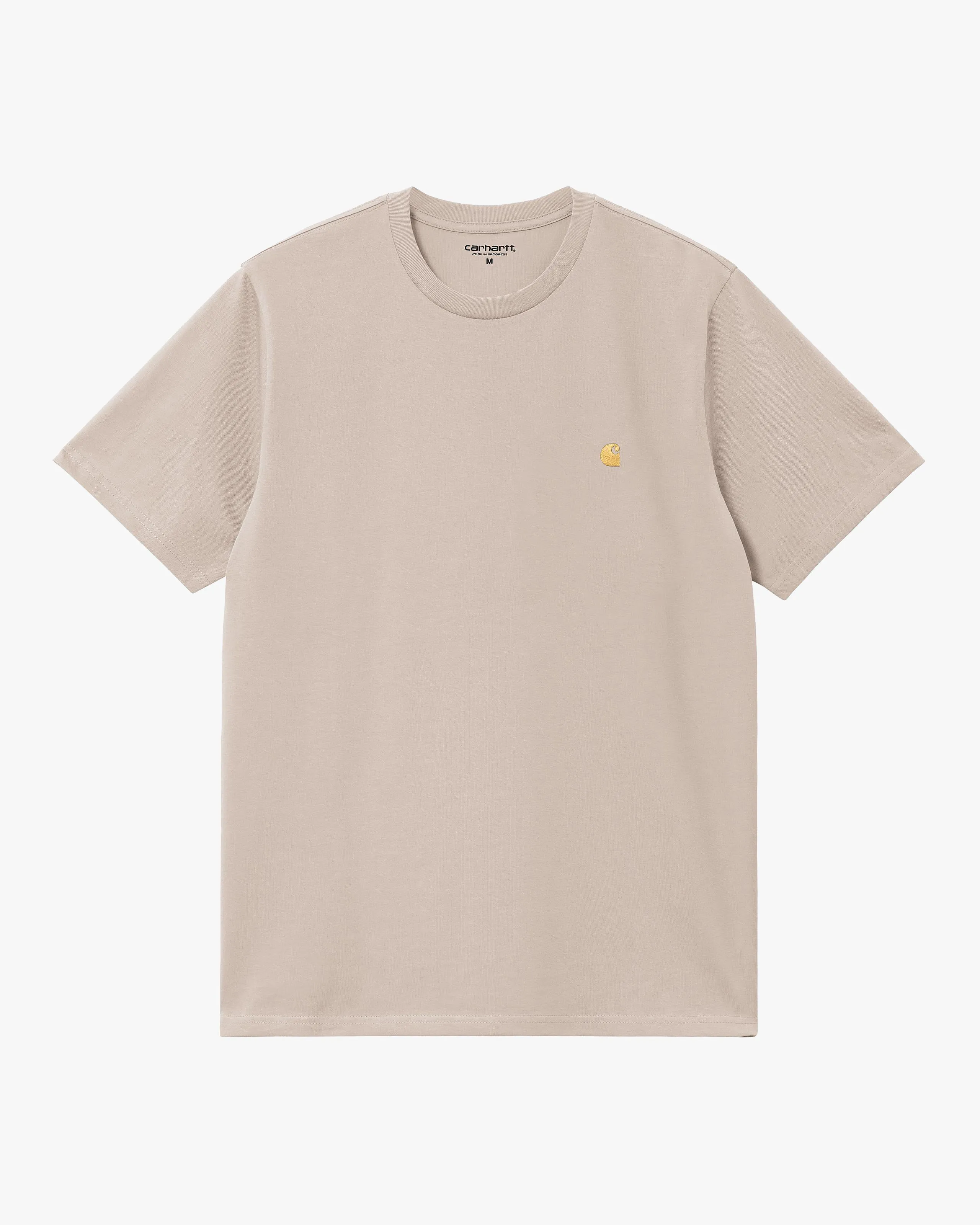 Carhartt WIP S/S Chase Tee - Dusky Beige / Gold