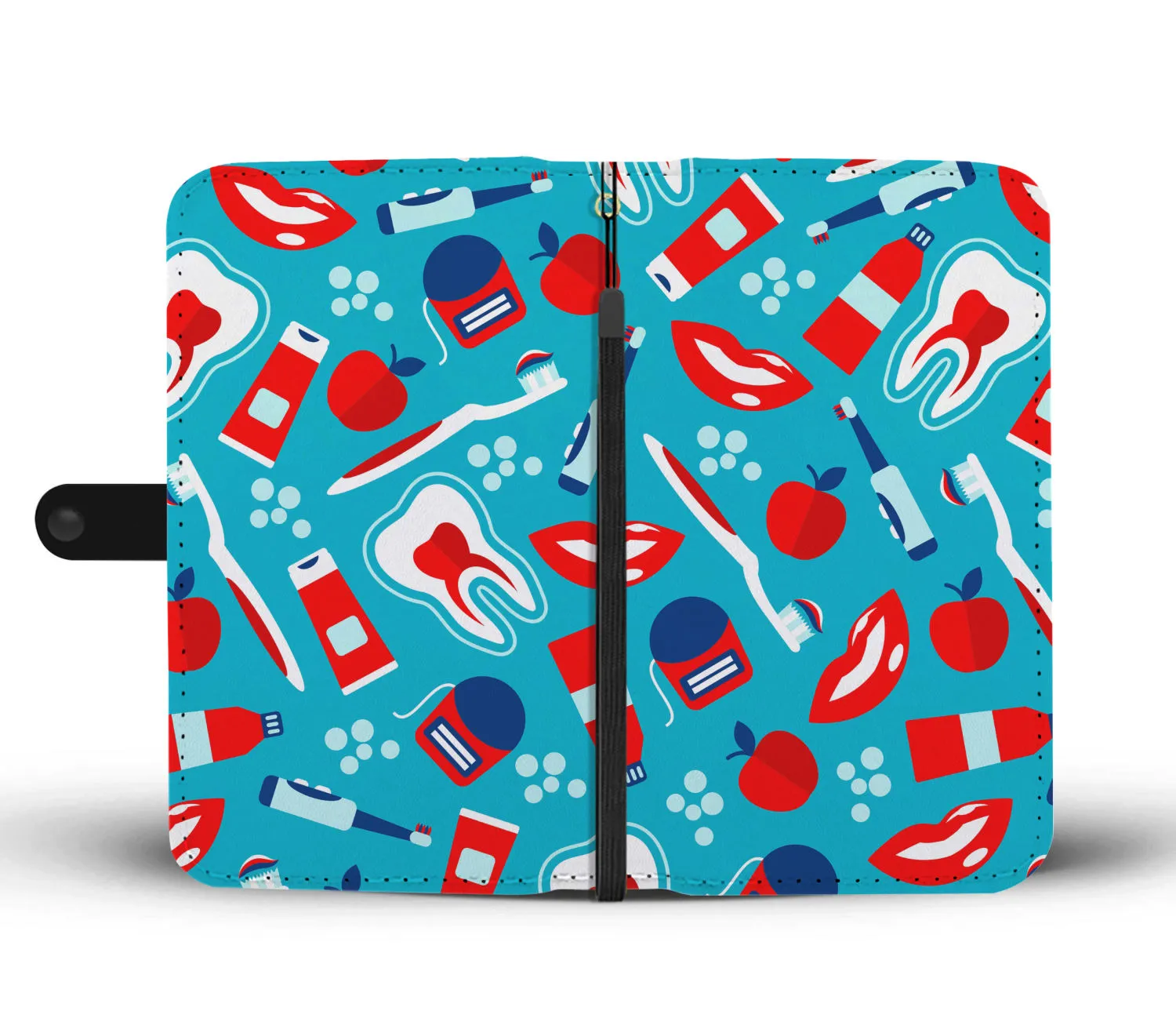 Dental Pattern Wallet Case