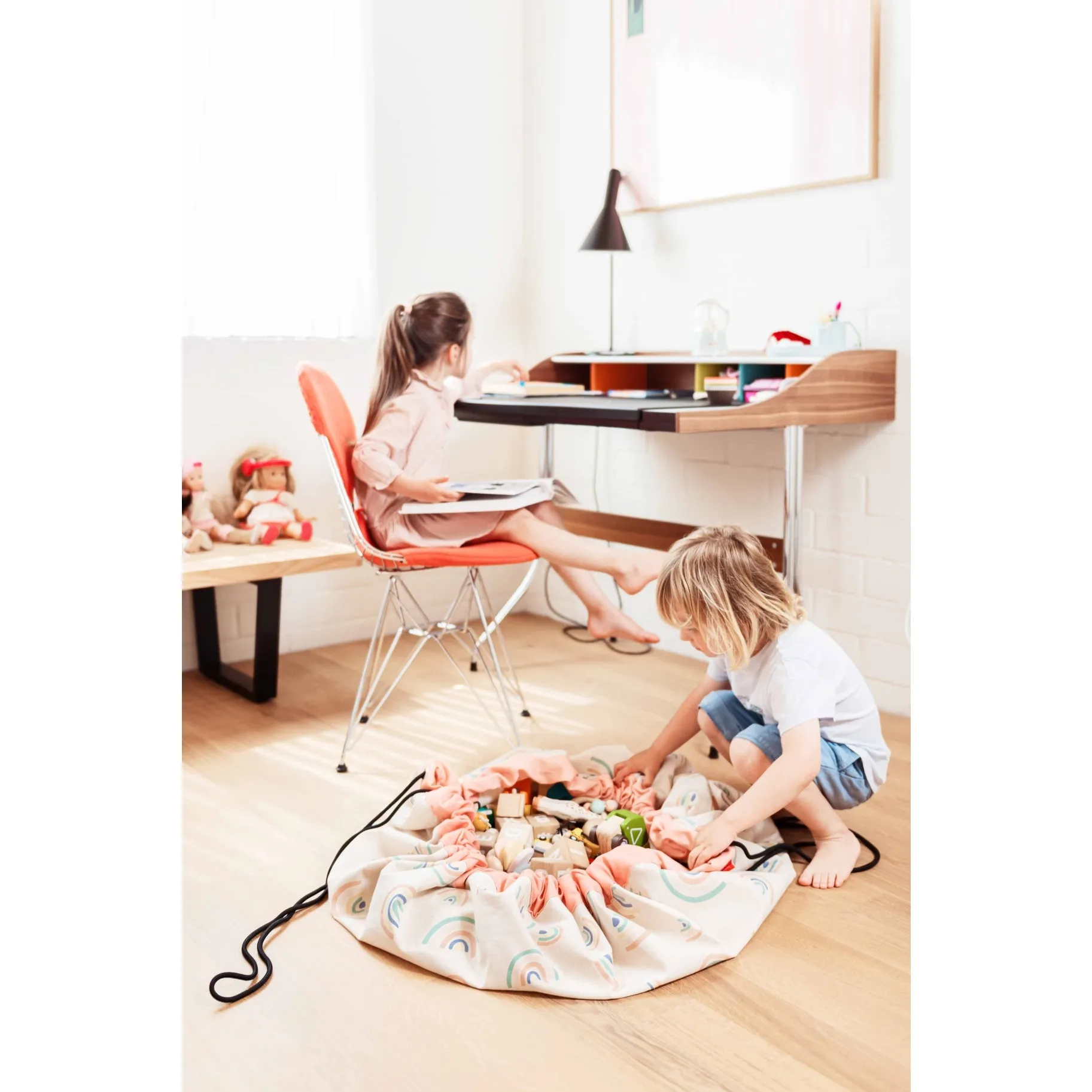 Large Rainbow Storage Bag & Mat