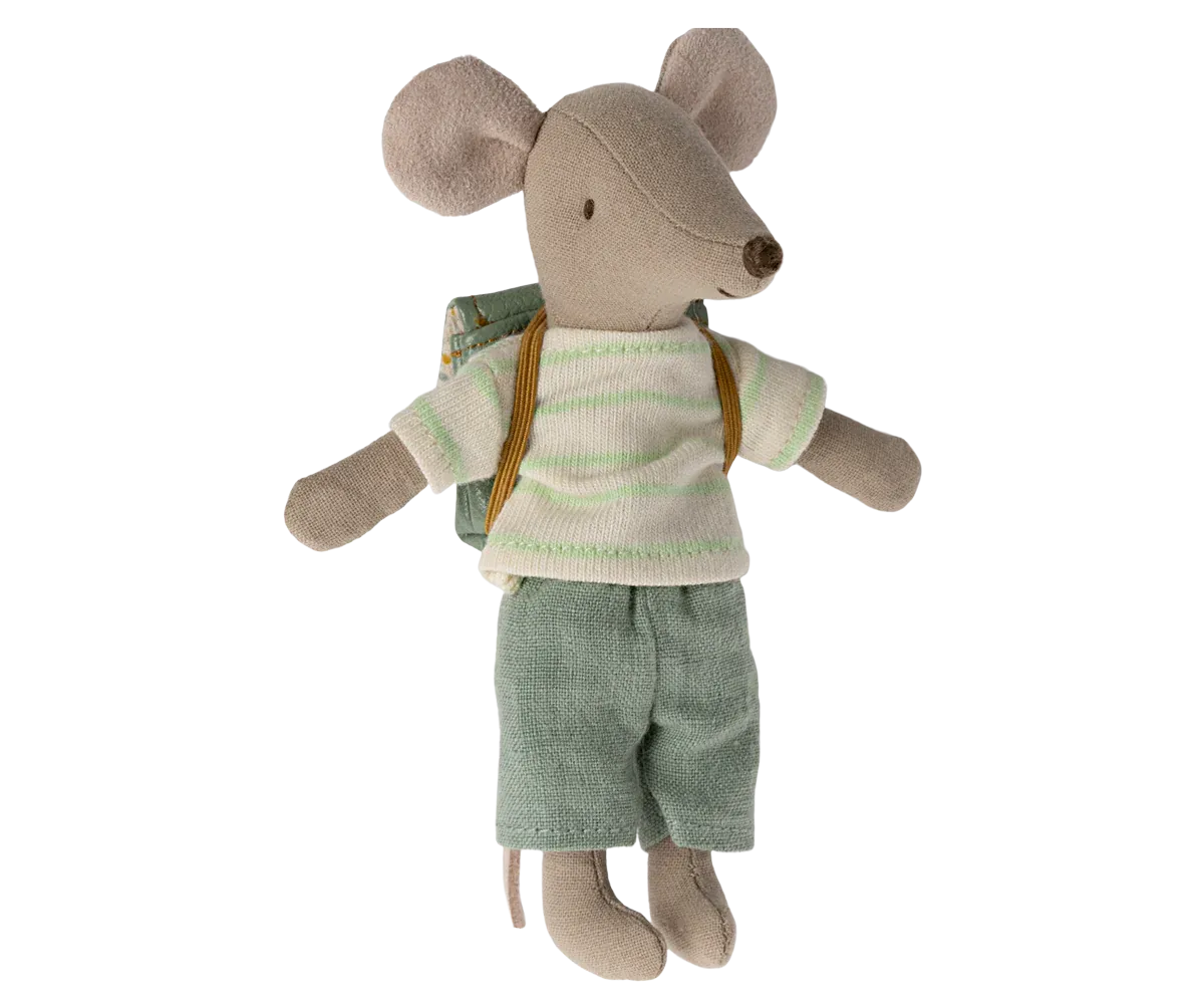 Tricycle Mouse, Big Brother with Bag